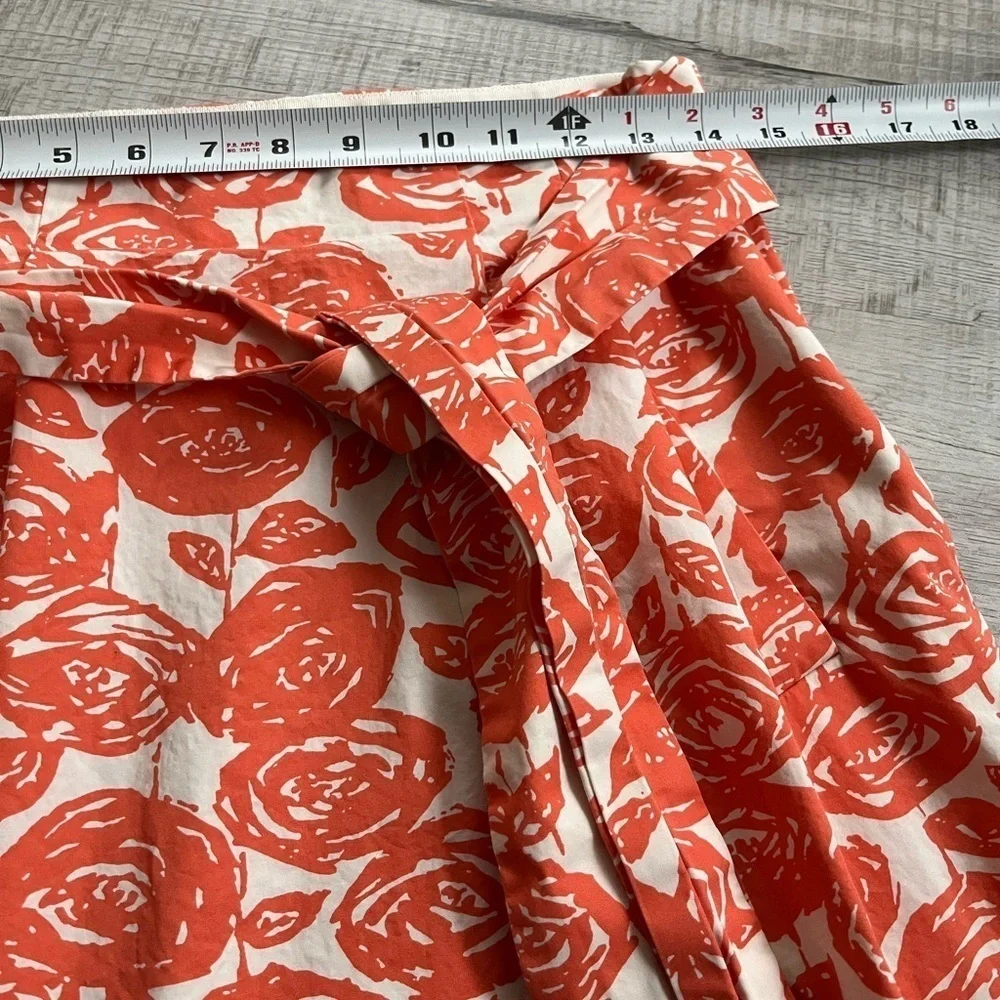J. Crew A-line floral skirt size 2